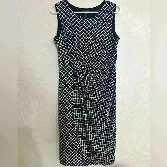 EnFocus Studio Faux Wrap Midi Dress - Picture 1 of 3